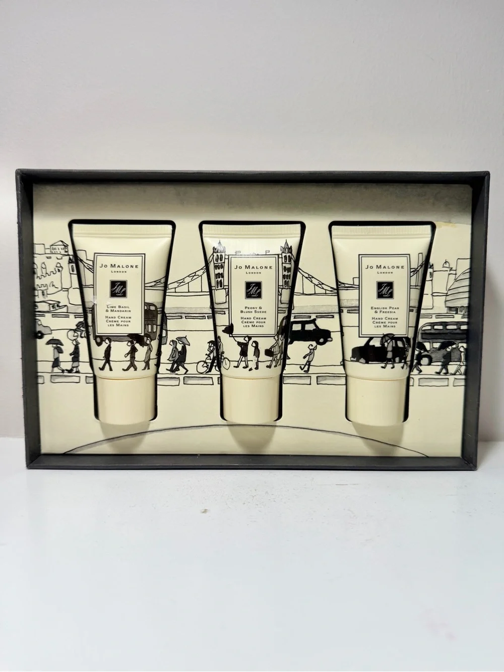 Jo Malone Cream Hand Cream Trio Three Scents - New Damaged Box